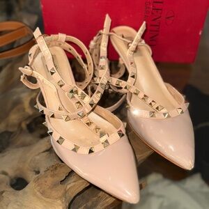 Valentino Rockstud Caged Pumps 65MM